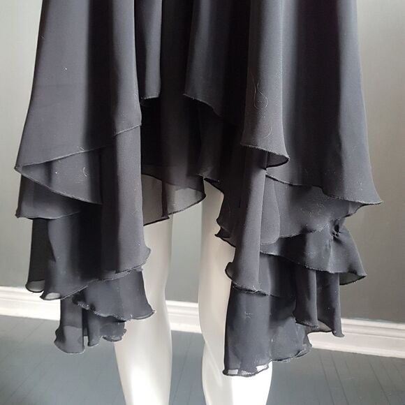 Marciano Sparkly Black Party Dress - Picture 3 of 7